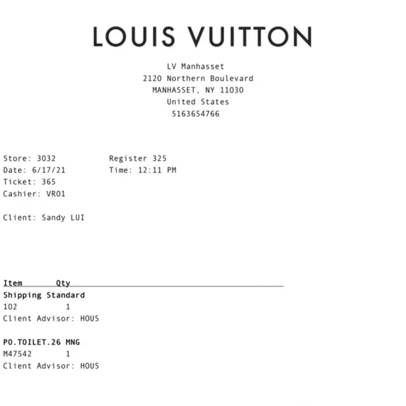 Brand new Authentic Louis Vuitton toiletry pouch 26 - Picture 8 of 8